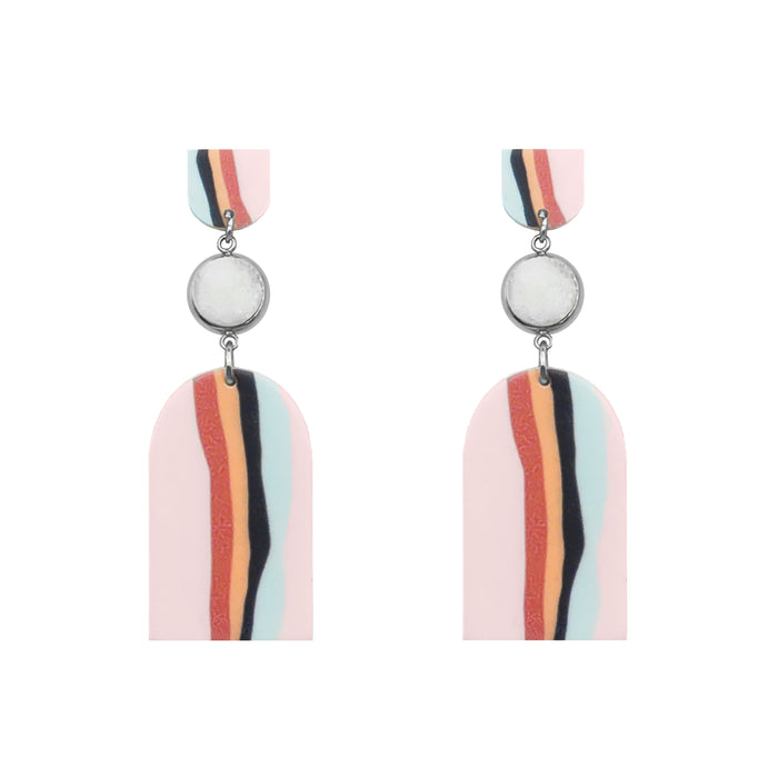 Craze Collection - Silver Claire Earrings