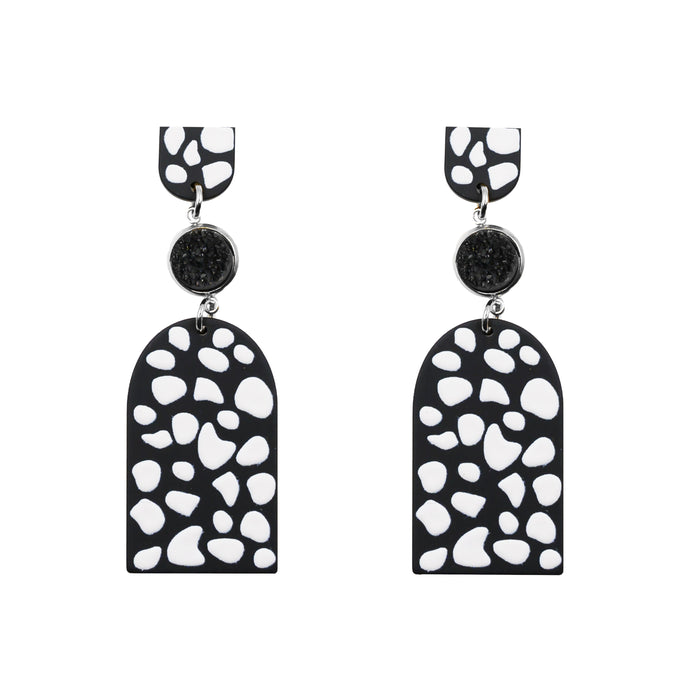 Craze Collection - Silver Jane Earrings (Wholesale)
