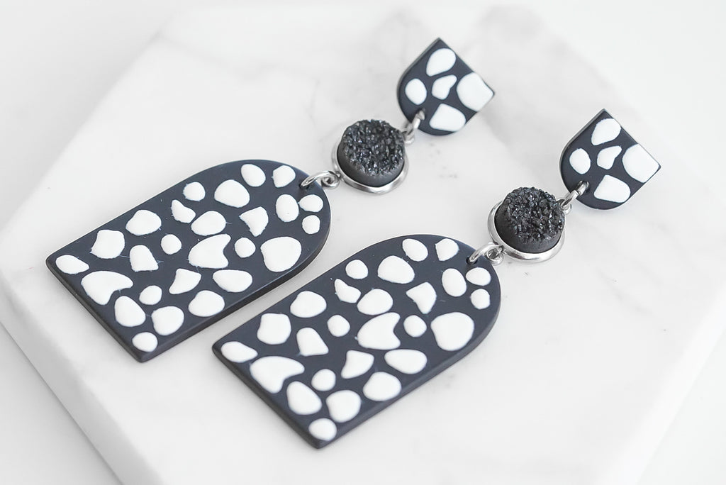 Craze Collection - Silver Jane Earrings