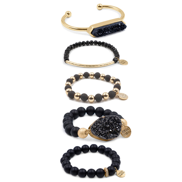 Crescent Moon Bracelet Stack (Ambassador)