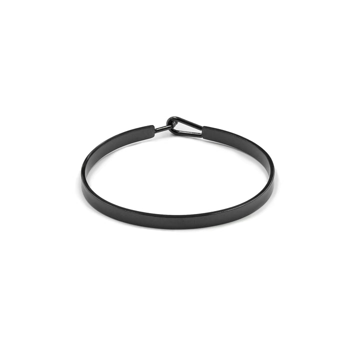Cuff Collection - Black Bracelet 4MM (Wholesale)
