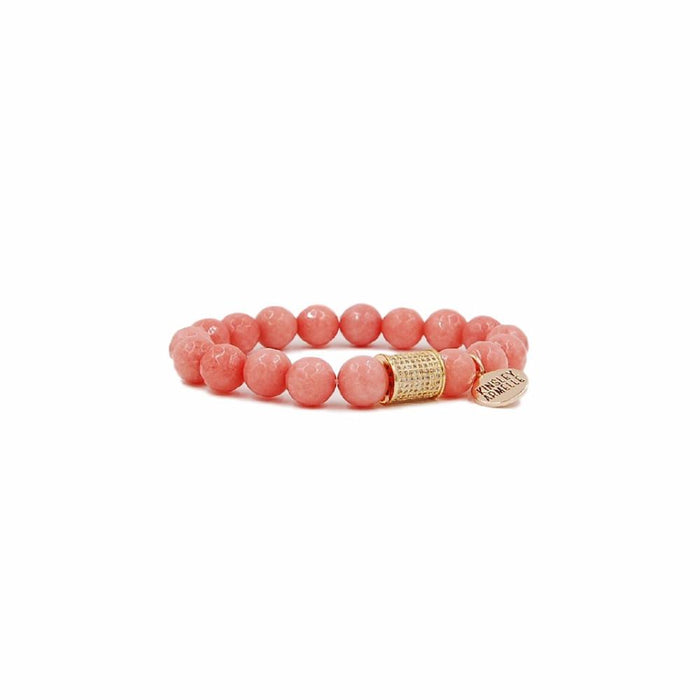 Paved Collection - Bubble Gum Bracelet (Wholesale) - Kinsley Armelle