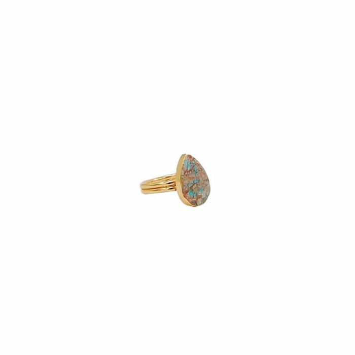 Turquoise Collection - Rain Ring (Wholesale) - Kinsley Armelle