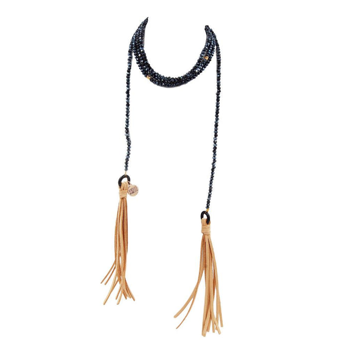 Wrap Collection - Tassel Necklace - Kinsley Armelle