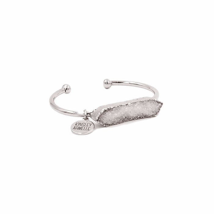 Bangle Collection - Silver Ice Bracelet (Wholesale) - Kinsley Armelle