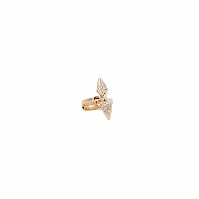 Spike Collection - Gold Dual Bling Ring (Wholesale) - Kinsley Armelle