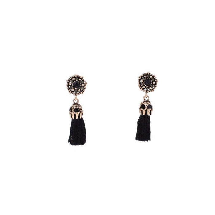 Imperial Collection - Raven Drop Earrings (Wholesale) - Kinsley Armelle