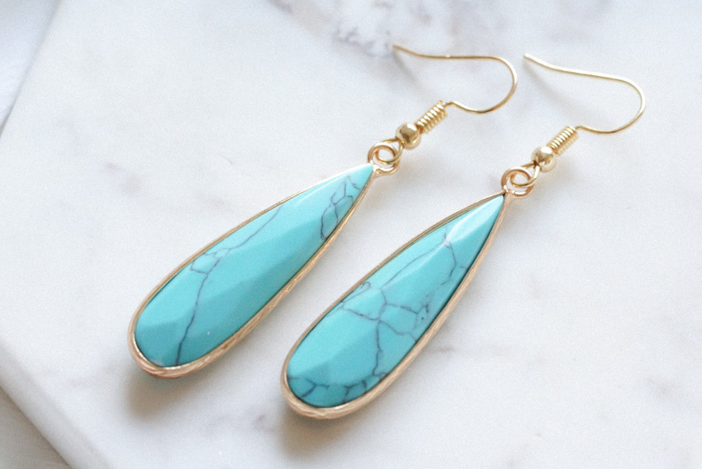 Darcy Collection - Turquoise Earrings