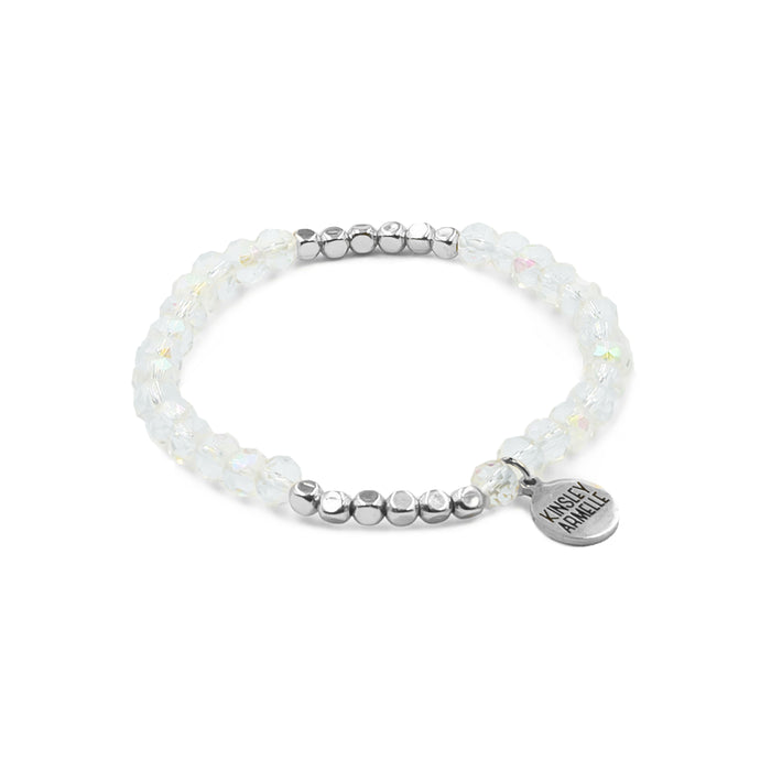Deema Collection - Silver Aqua Bracelet