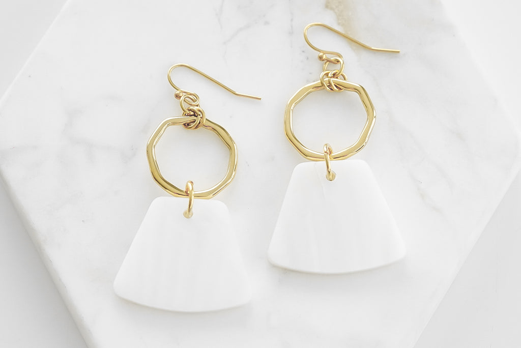 Diana Collection - Pearl Earrings