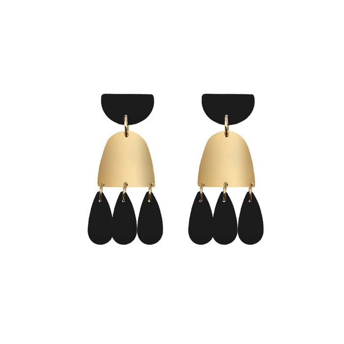 Doris Collection - Raven Earrings (Wholesale)