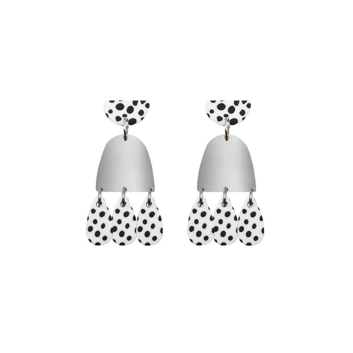 Doris Collection - Silver Purdy Earrings (Ambassador)