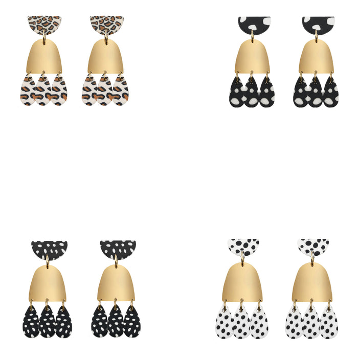 Doris Collection - Printed Earrings Collectors Set (Wholesale)