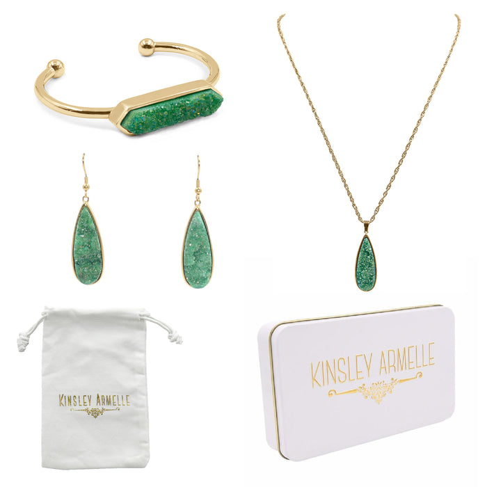 Druzy Jade Quartz Gift Set (Ambassador)