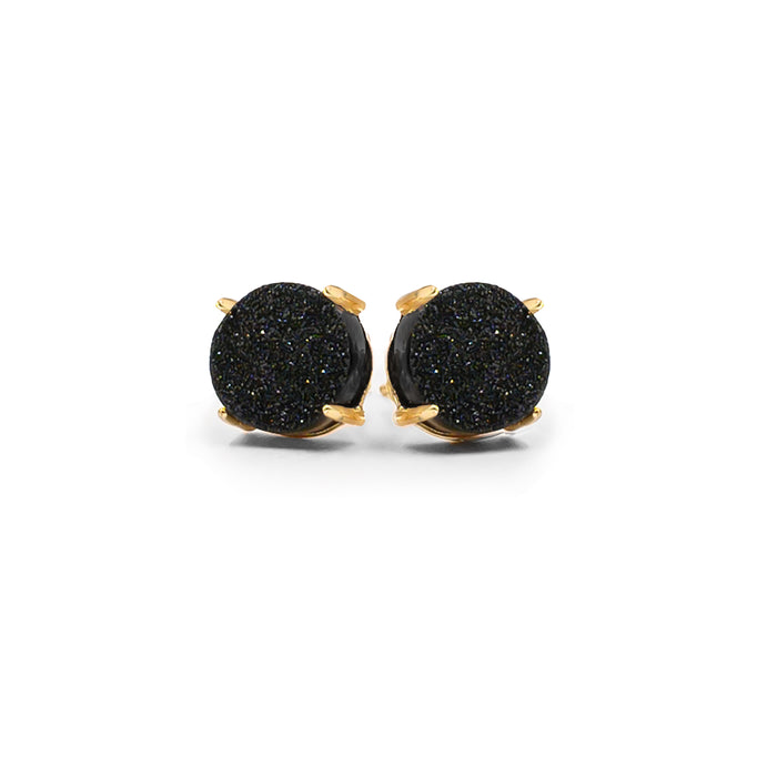 Eden Collection - Raven Quartz Stud Earrings (Ambassador)