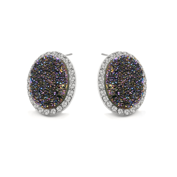 Enchantment Collection - Silver Elara Cosmic Stud Earrings (Ambassador)