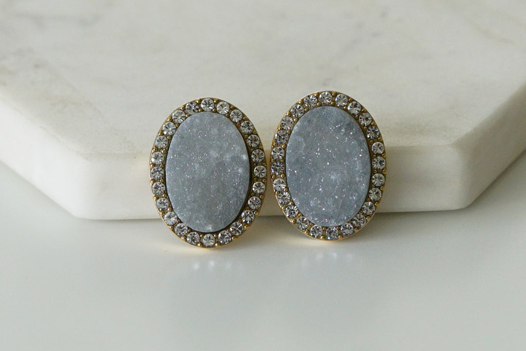 Enchantment Collection - Stormy Stud Earrings