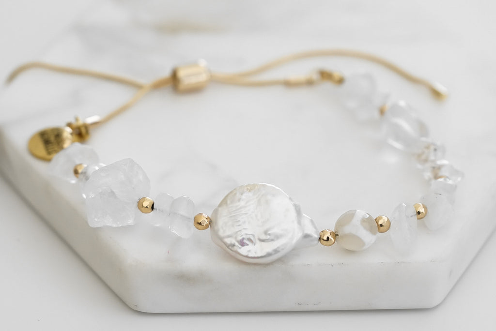 Epsi Collection - Crystal Glass Bracelet