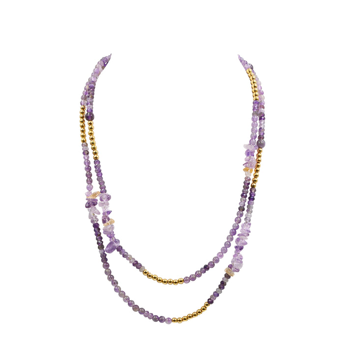 Epsi Collection - Mulberry Wrap Necklace