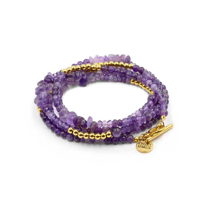Epsi Collection - Mulberry Wrap Bracelet (Wholesale)