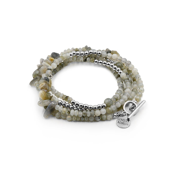 Epsi Collection - Silver Haze Wrap Bracelet (Wholesale)