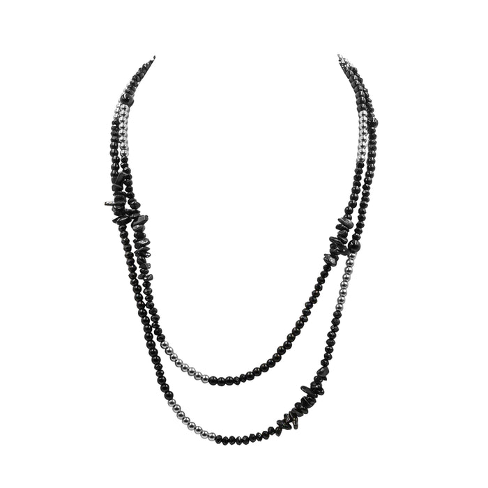 Epsi Collection - Silver Raven Wrap Necklace (Wholesale)