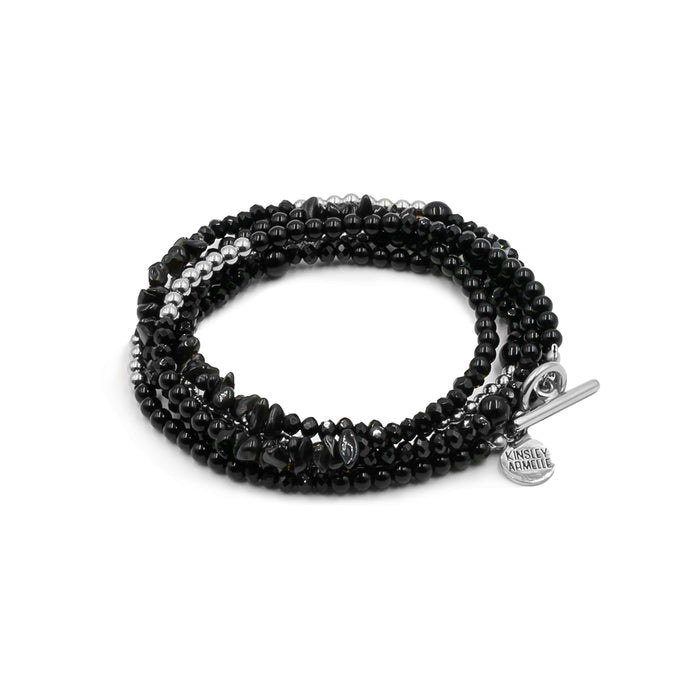 Epsi Collection - Silver Raven Wrap Bracelet (Wholesale)