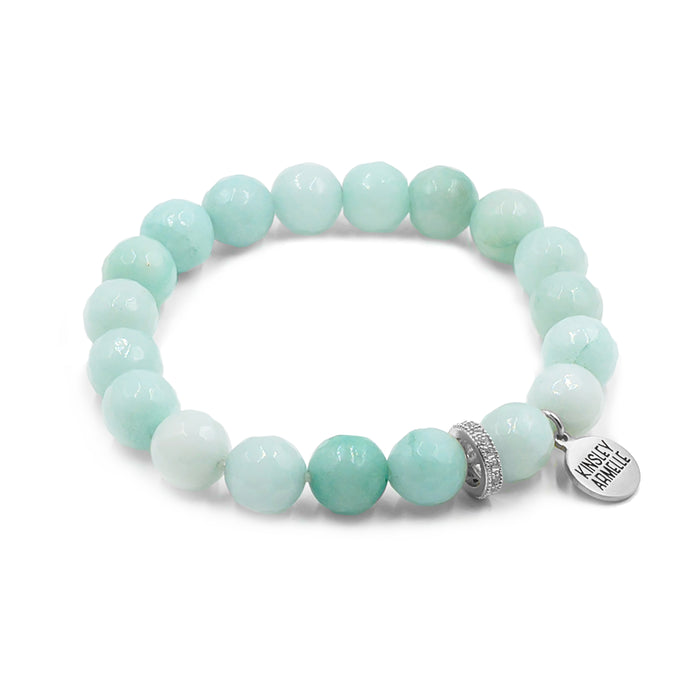 Eternity Collection - Silver Teal Bracelet