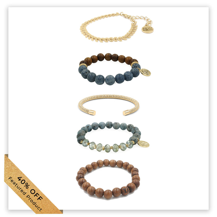 Driftwood Bracelet Stack (Featured Product)