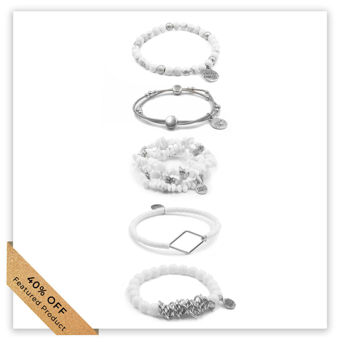 Silver Ellie Bracelet Stack (Featured Product)