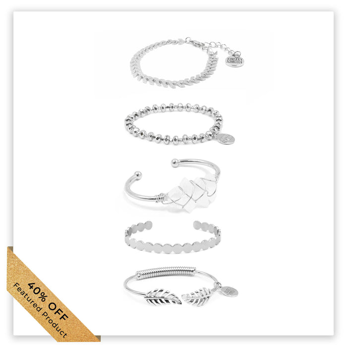 Silver Sugar Rush Bracelet Stack (Featured Product)