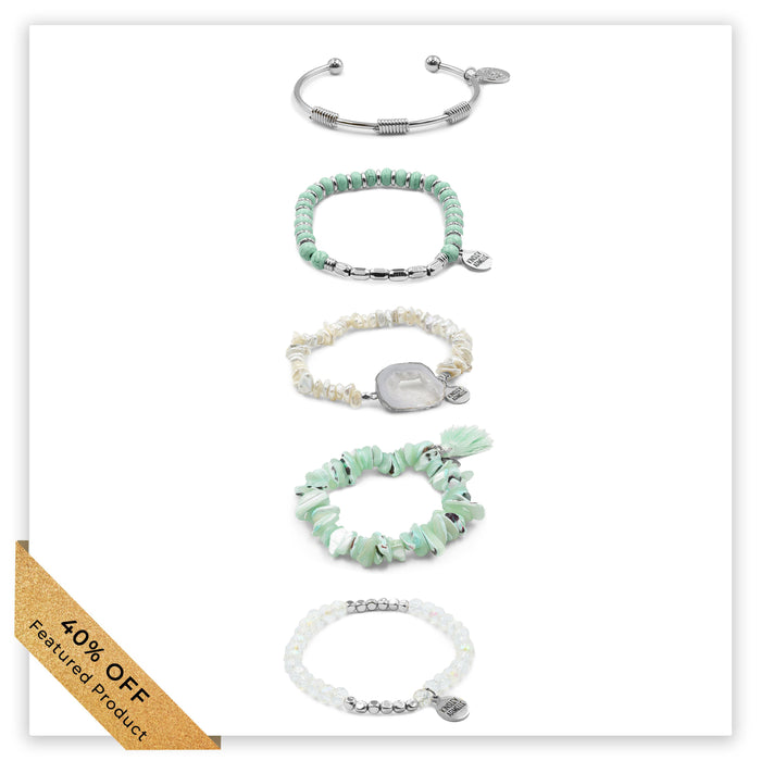 Silver Sydney Bracelet Stack (Featured Product)