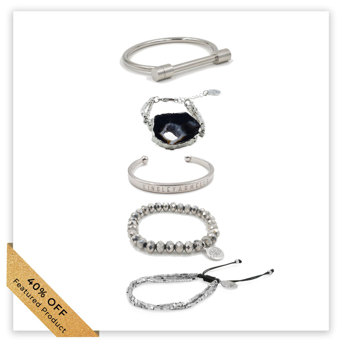Silver Windchill Bracelet Stack (Featured Product)