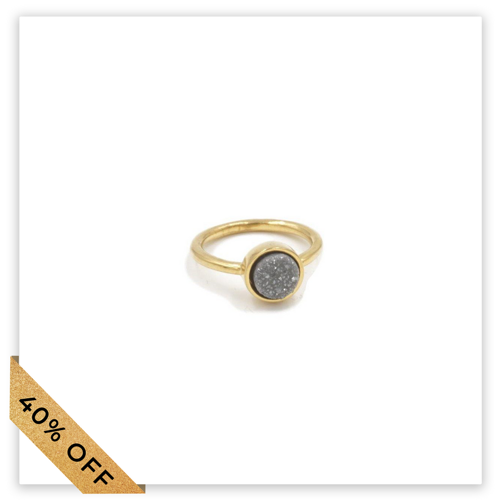 Stone Collection - Slate Quartz Ring