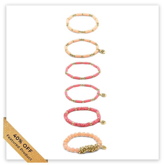 Sweet Pea Bracelet Stack (Featured Product)