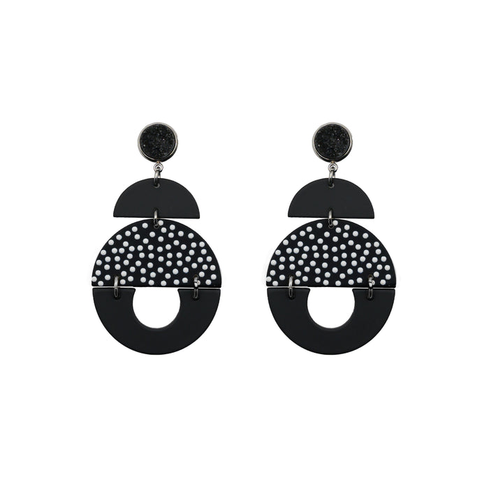 Fiji Collection - Silver Dottie Earrings (Ambassador)