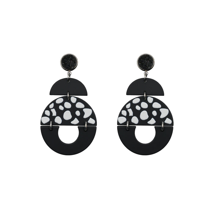 Fiji Collection - Silver Jane Earrings