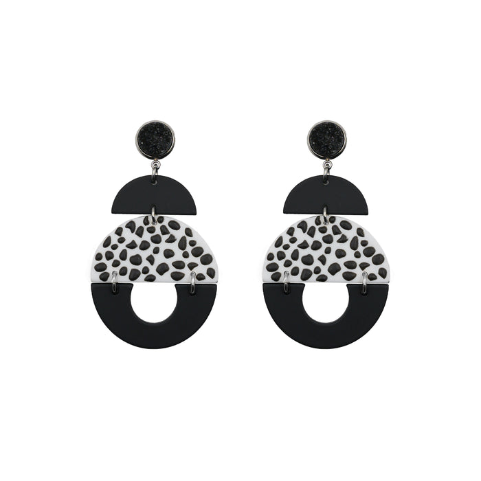 Fiji Collection - Silver Purdy Earrings