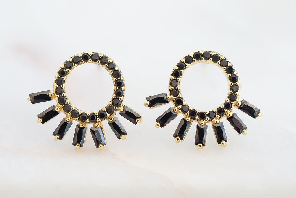Finley Collection - Raven Earrings