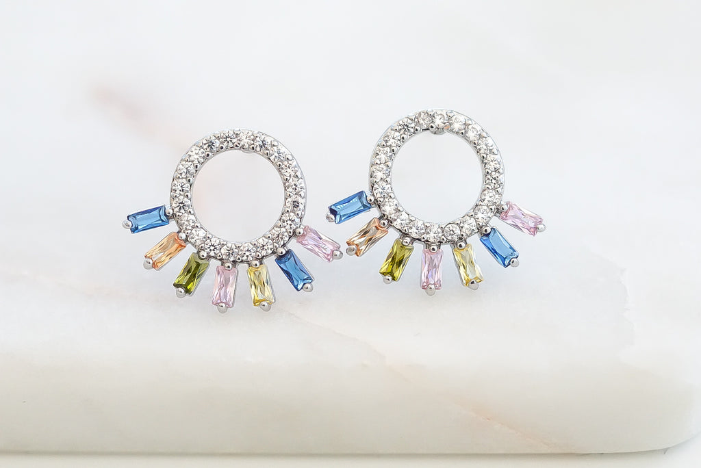 Finley Collection - Silver Hattie Earrings