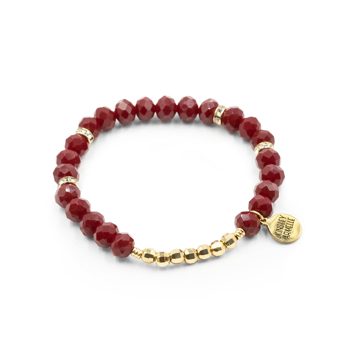 Flora Collection - Maroon Bracelet (Limited Edition)