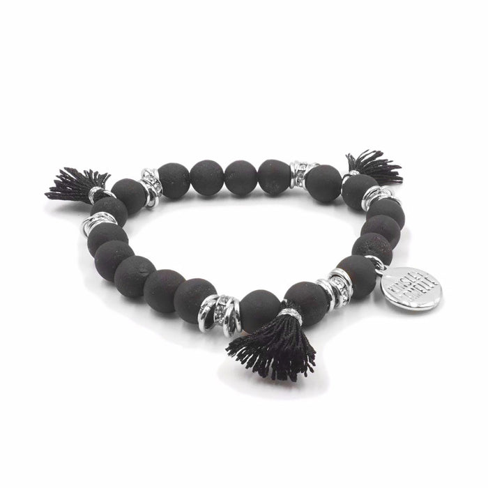 Geode Collection - Silver Mamba Bracelet (Wholesale)