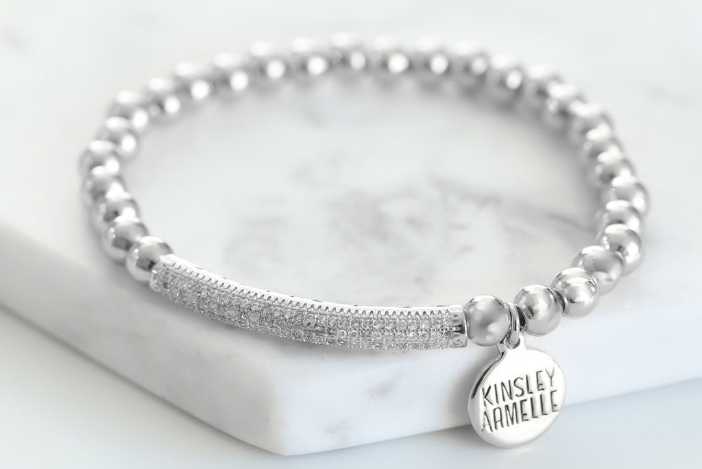 Glitz Collection - Silver Ava Bracelet