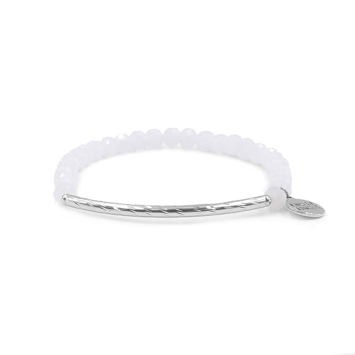 Glory Collection - Silver Perla Bracelet (Wholesale)