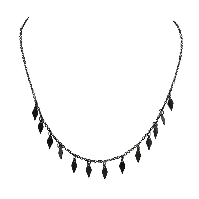 Goddess Collection - Black Brynlee Necklace (Wholesale)