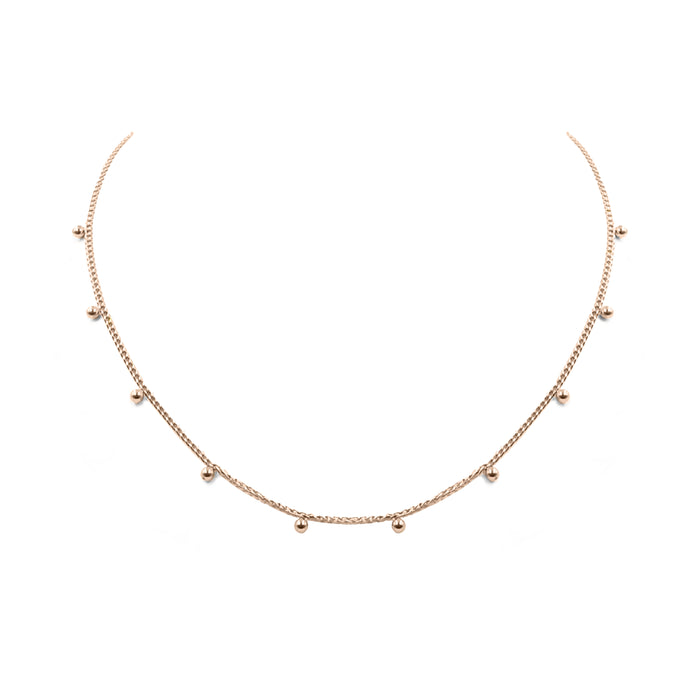 Goddess Collection - Rose Gold Adorn Necklace (Wholesale)