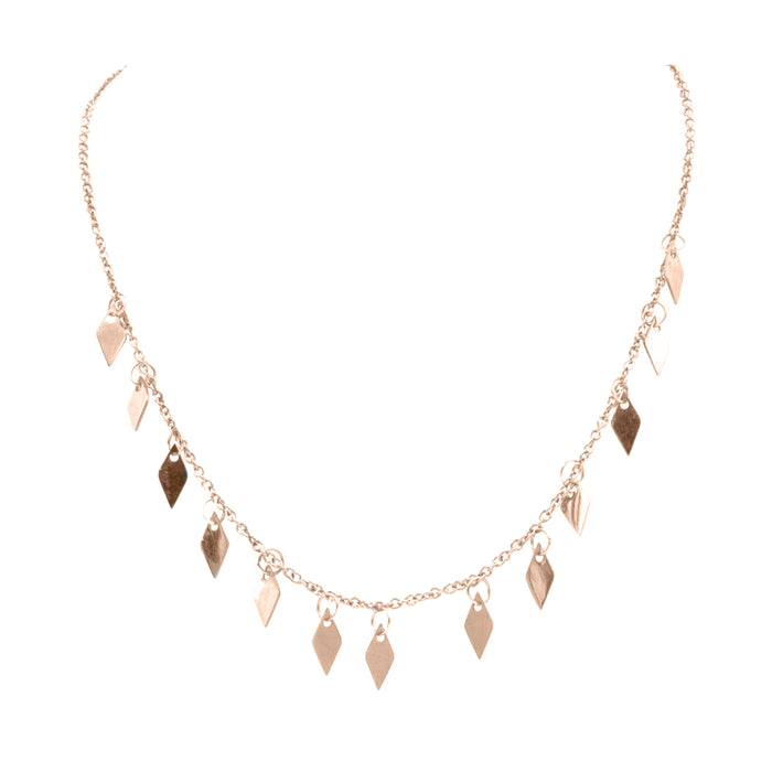 Goddess Collection - Rose Gold Brynlee Necklace (Wholesale)