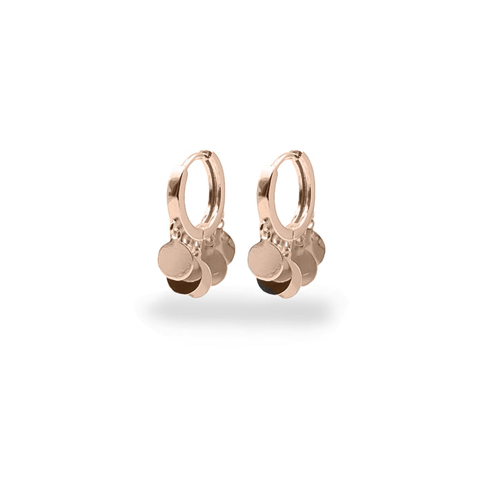 Goddess Collection - Rose Gold Esmeralda Earrings (Wholesale)