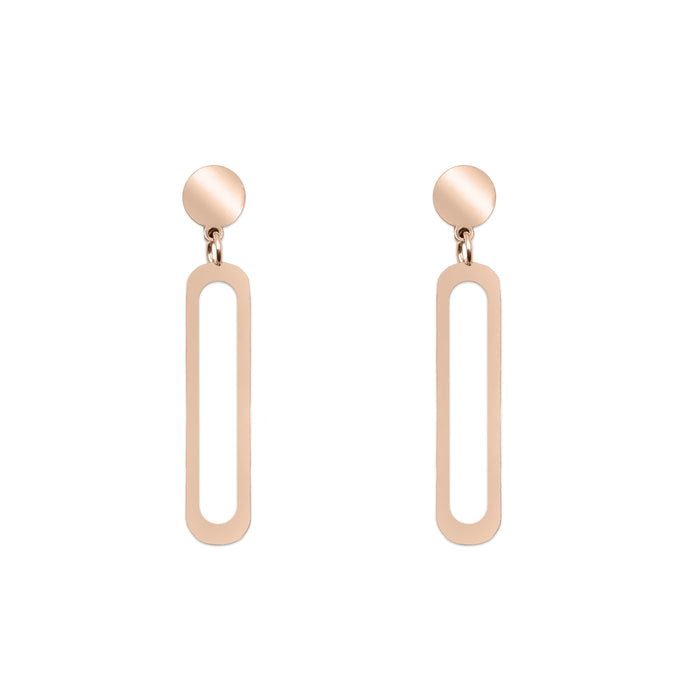 Goddess Collection - Rose Gold Genesis Earrings