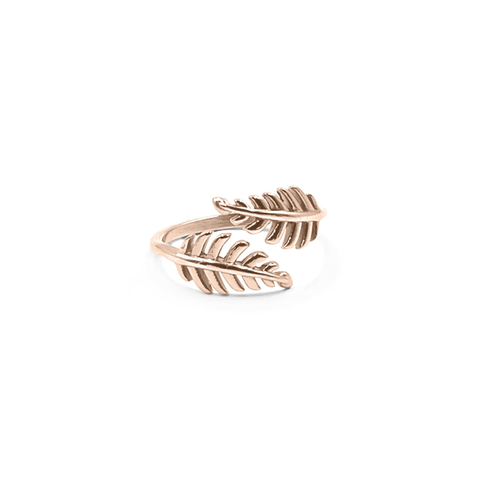 Goddess Collection - Rose Gold Laurel Leaf Ring (Ambassador)